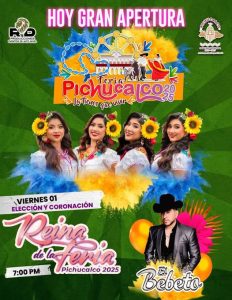 Esta noche, Pichucalco vive su gran elección y concierto estelar con El Bebeto