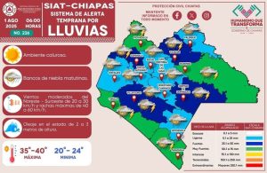 Alerta Verde Activada por Pronóstico de Lluvias Muy Fuertes en la Región