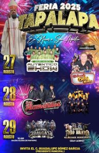 El gobierno municipal de Tapalapa invita