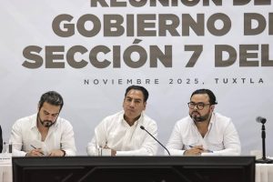 *Eduardo Ramírez fortalece diálogo con maestras y maestros de la Sección 7 del SNTE-CNTE*