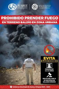 GOBIERNO MUNICIPAL REFUERZA MEDIDAS PARA PREVENIR INCENDIOS URBANOS