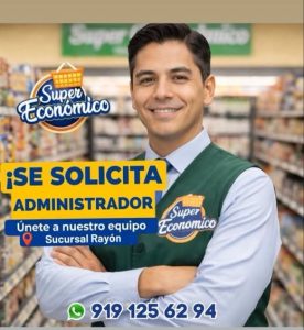 Abarrotes Super Económico solicita administrador
