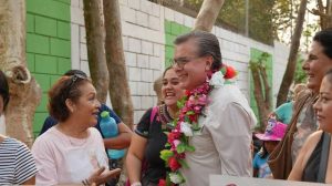 Paco Chacón invita a las familias de San José Yeguiste a la Jornada del Humanismo