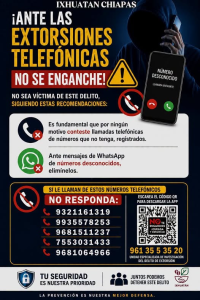 Gobierno de Ixhuatán se une a la campaña