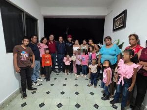 Recibe Darinel Cruz Bernal a amigos y amigas de Zaragoza Alto