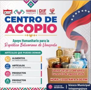 Dif Municipal de Ixtapangajoya || CENTRO DE ACOPIO