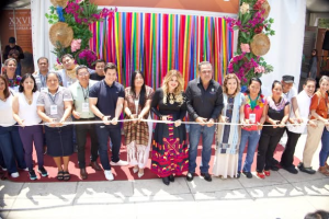 *CDMX se deslumbra con el brillo del ámbar chiapaneco en el Monumento a la Revolución y Casa Chiapas*