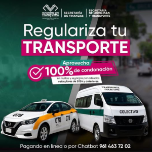 Secretaría de Finanzas y SMyT apoyan a transportistas con 100% de condonación en multas y recargos