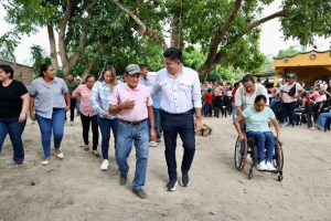 Pedro Ramirez inaugura ampliación de red de energía eléctrica en Macayo 3a sección