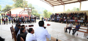 FGE participa en mesa de diálogo para el retorno seguro de familias desplazadas de Santa Martha, Chenalhó