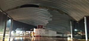 Protección Civil atiende daños en domo