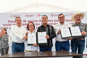 Contribuye Pemex al fortalecimiento de servicios públicos y al bienestar de comunidades en Chiapas