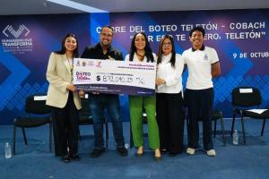 Cobach recauda más de 872 mil pesos para el Teletón y supera en 12 % la meta del año pasado