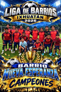 Concluye con éxito el torneo de Barrios en Ixhuatán