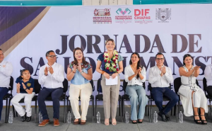 Encabeza Sofía Espinoza jornada de prevención y salud en Berriozábal