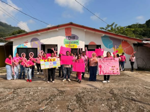 Solosuchiapa conmemora Día Internacional de la Lucha contra el Cáncer de Mama