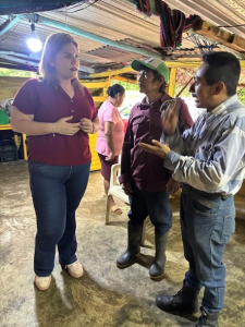 «Hay visitas que reconfortan el alma y nos recuerdan el valor de nuestra gente»: Suhey Dayana Hernández Vera