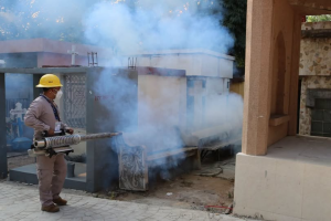 Despliega Salud Operativo Panteones para prevenir el dengue
